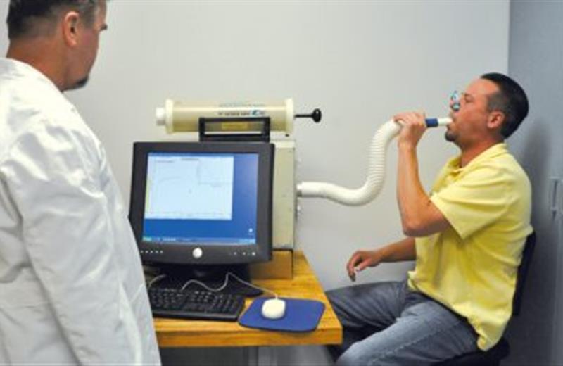 Spirometry  checkup